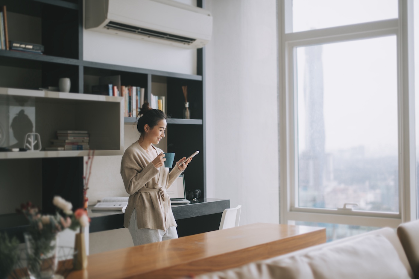 Renter in a home with property insurance coverage